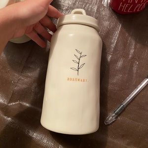 large rae dunn canister